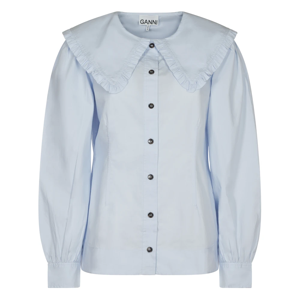 Ganni Stijlvolle Jurkencollectie Blue Dames