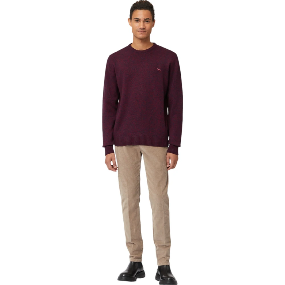 Harmont & Blaine Ronde Hals Trui Red Heren