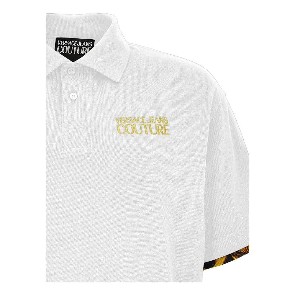 Versace Jeans Couture T-shirts en Polos White Heren