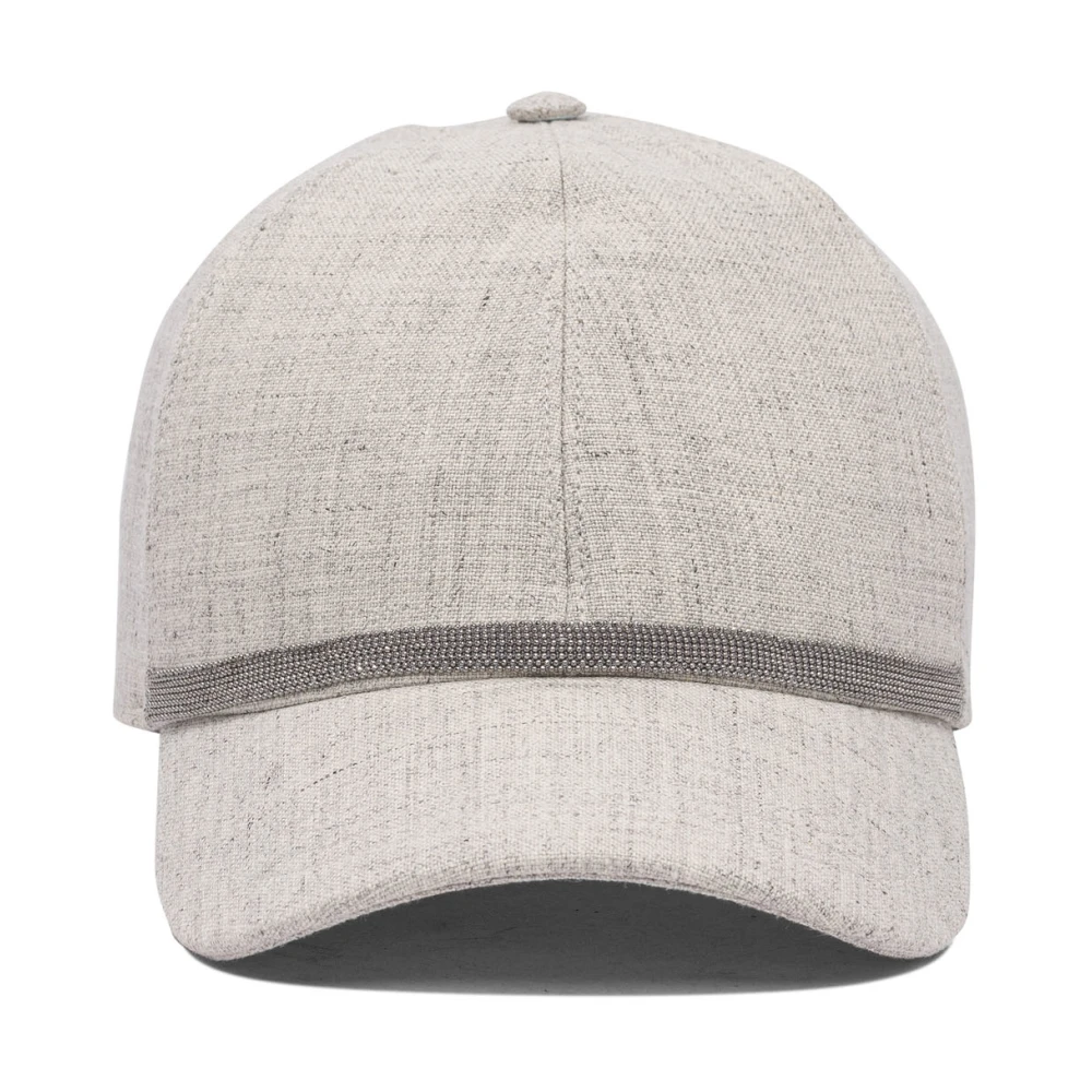 Accessories > Hats > Caps - - Brunello Cucinelli - Modalova