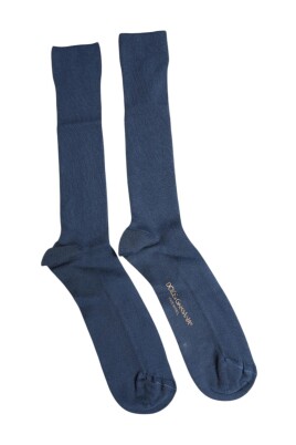 luxury-logo-cotton-socks-blue