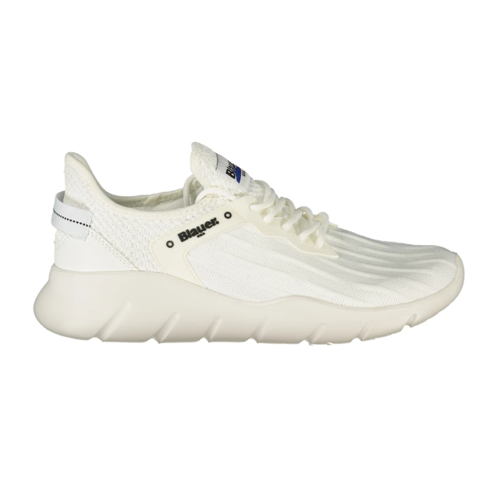 Blauer Men's White Sneakers, 10 Uk, Shoes