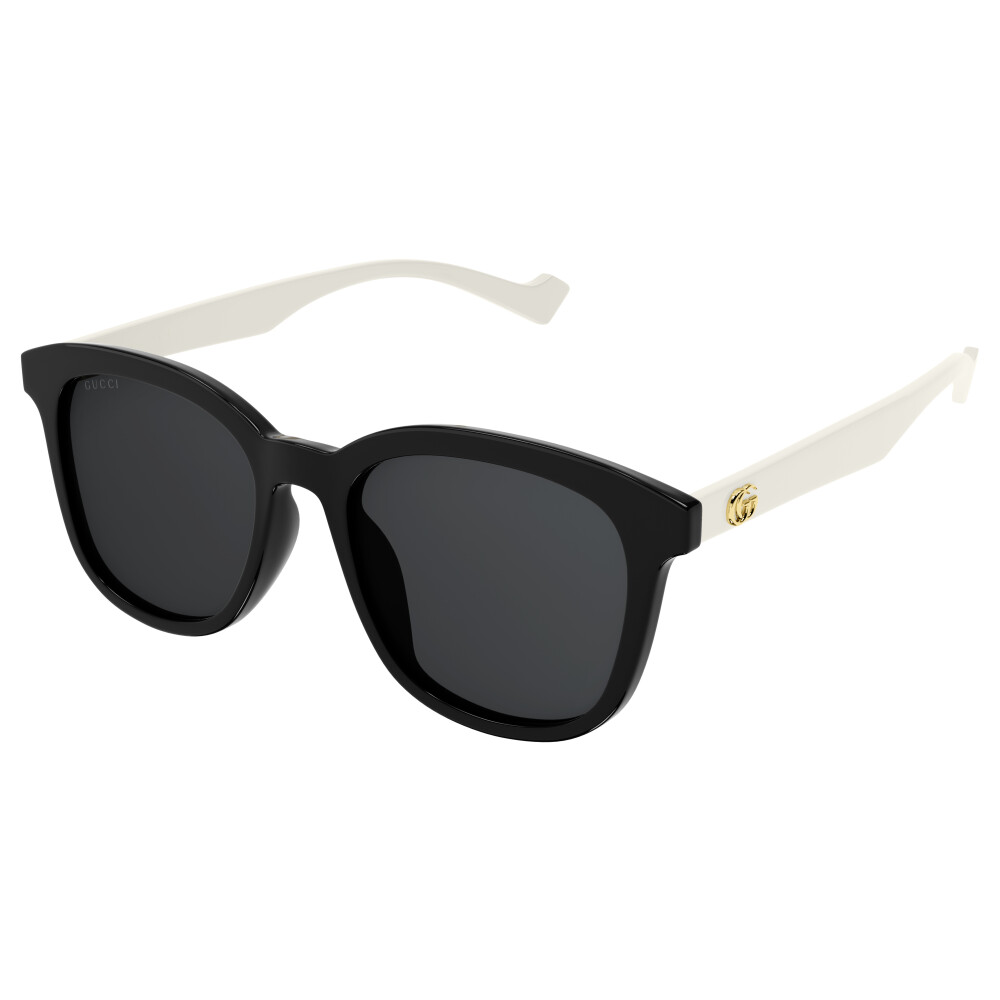 Gucci black and white sunglasses hotsell