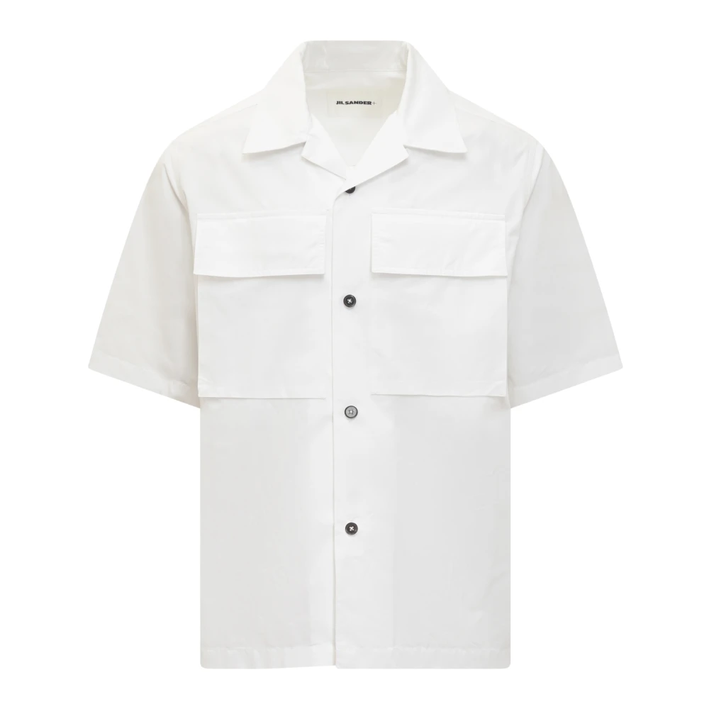 Jil Sander Klassieke Overhemd Collectie White Heren