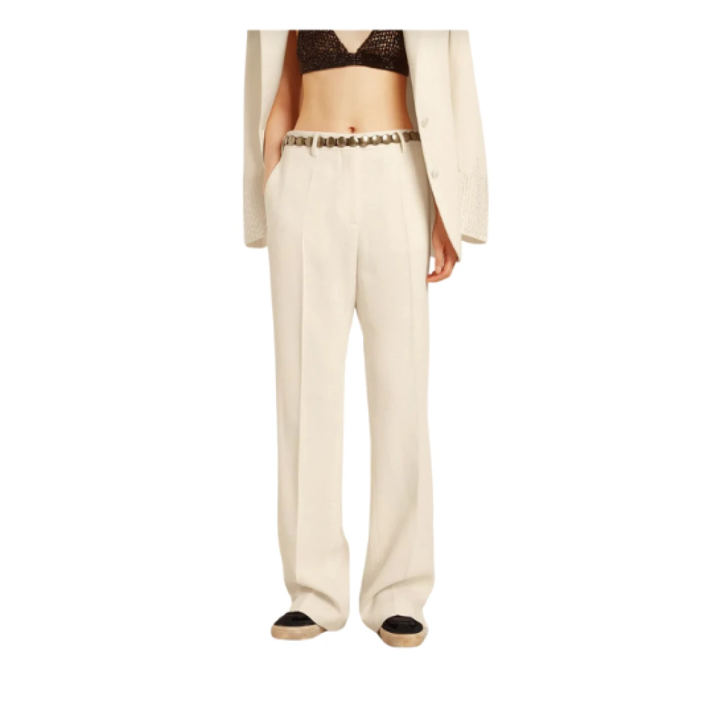 Golden Goose Maewa Broek White Dames