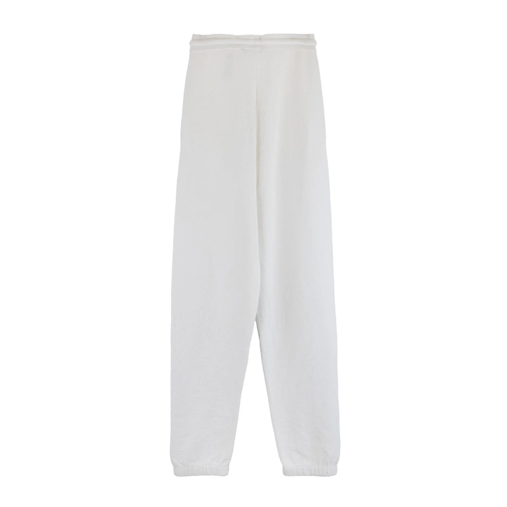 Elisabetta Franchi Dames Strik Taille Trainingsbroek White Dames