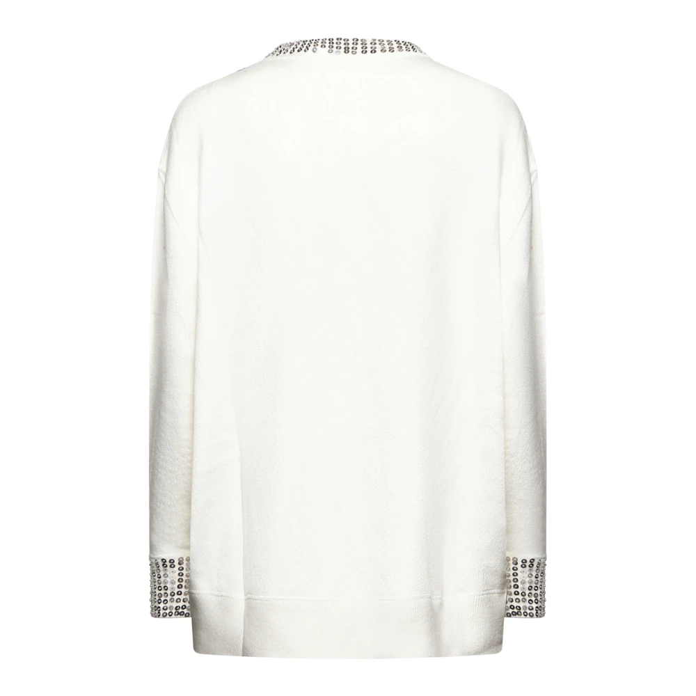 Kaos Icona Cream Sweaters White Dames