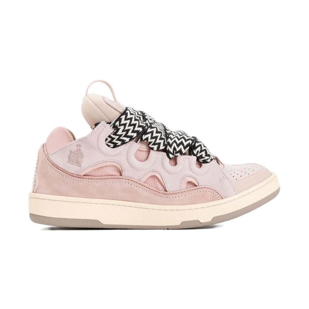 Lanvin Women's Pink Trainers Curb - Sneakers - 3 Uk - Shoes