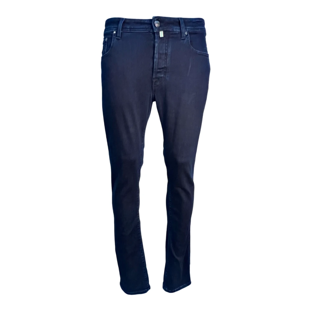 Jacob Cohën Bard flesgroen label donkerblauw Blue Heren