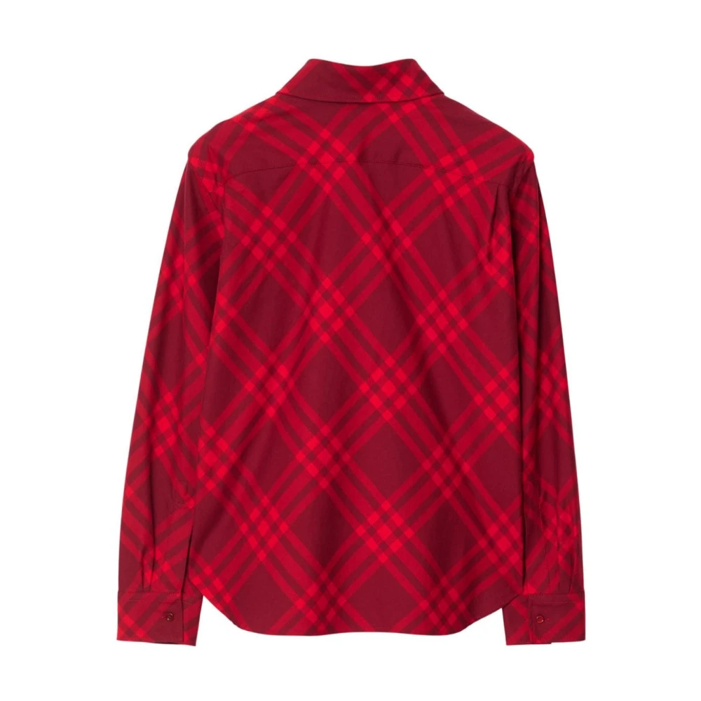 Burberry Blouses Shirts Red Dames
