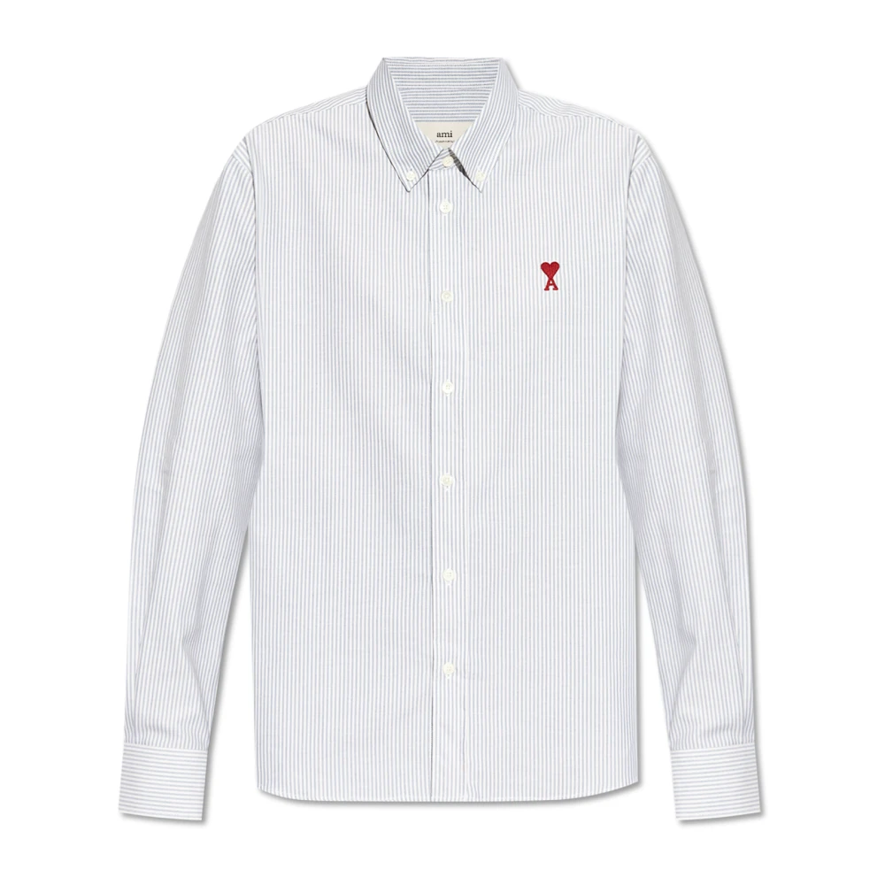 Ami Paris White Shirt - Female - Shirts - Xs - Blouses & Shirts