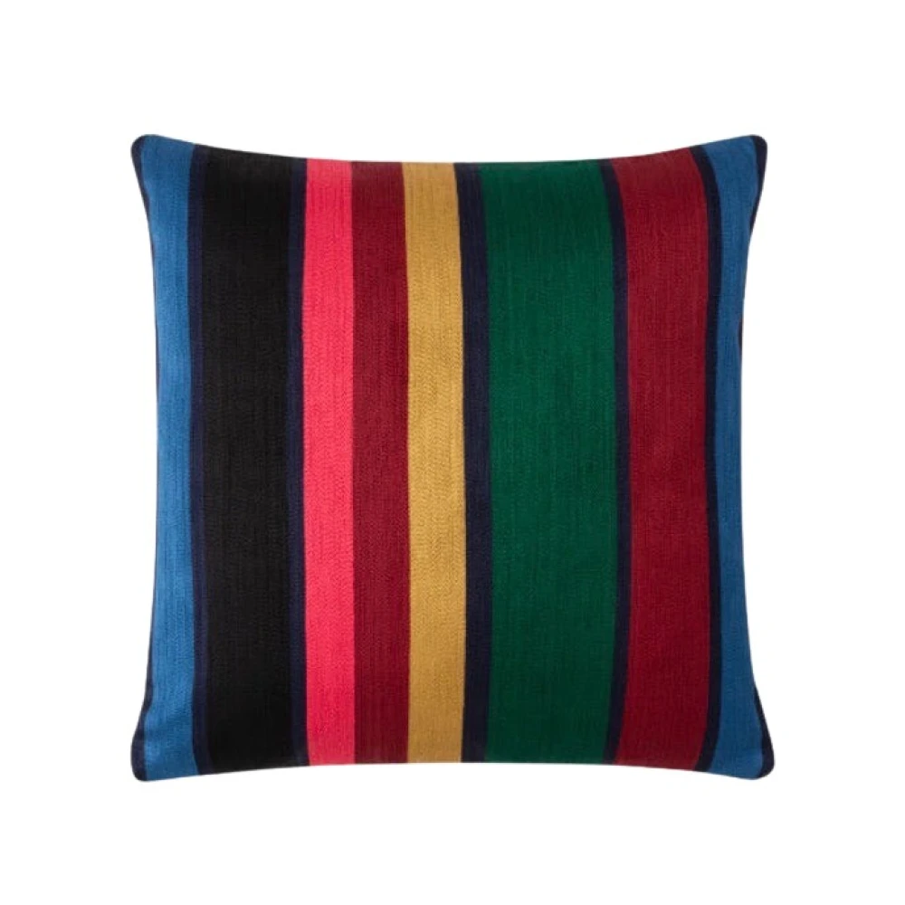 Paul Smith Signature Stripe Kussen Green Unisex