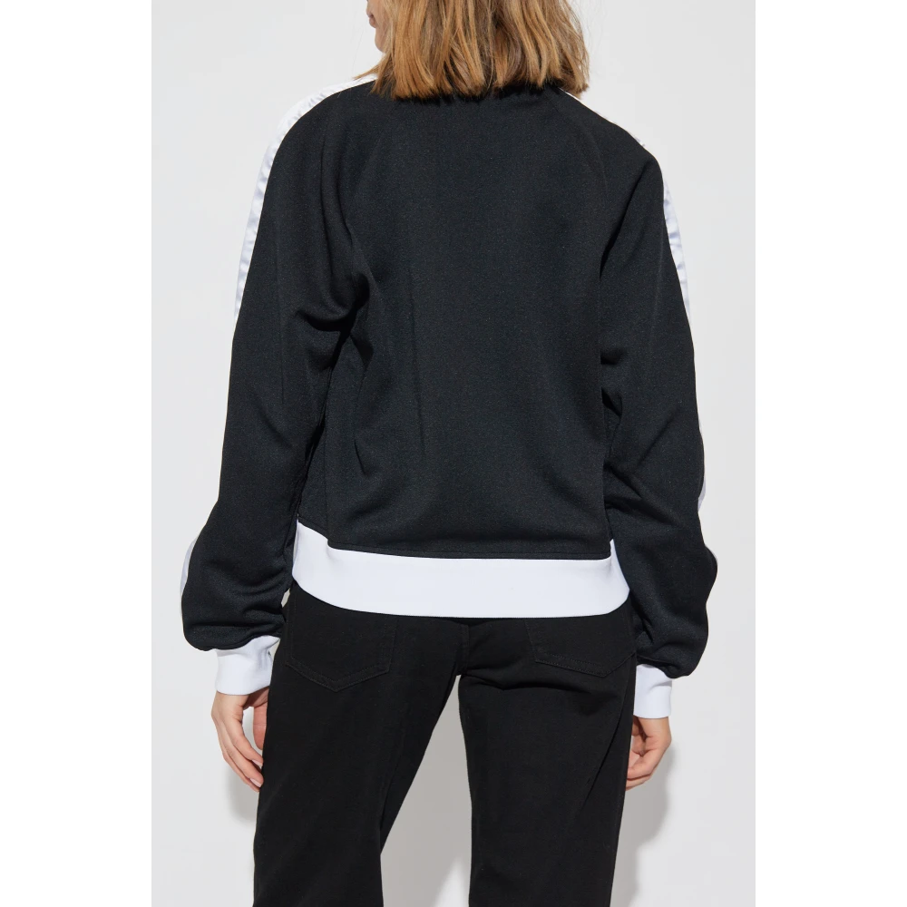 Dolce & Gabbana Sweatshirt met opstaande kraag Black Dames
