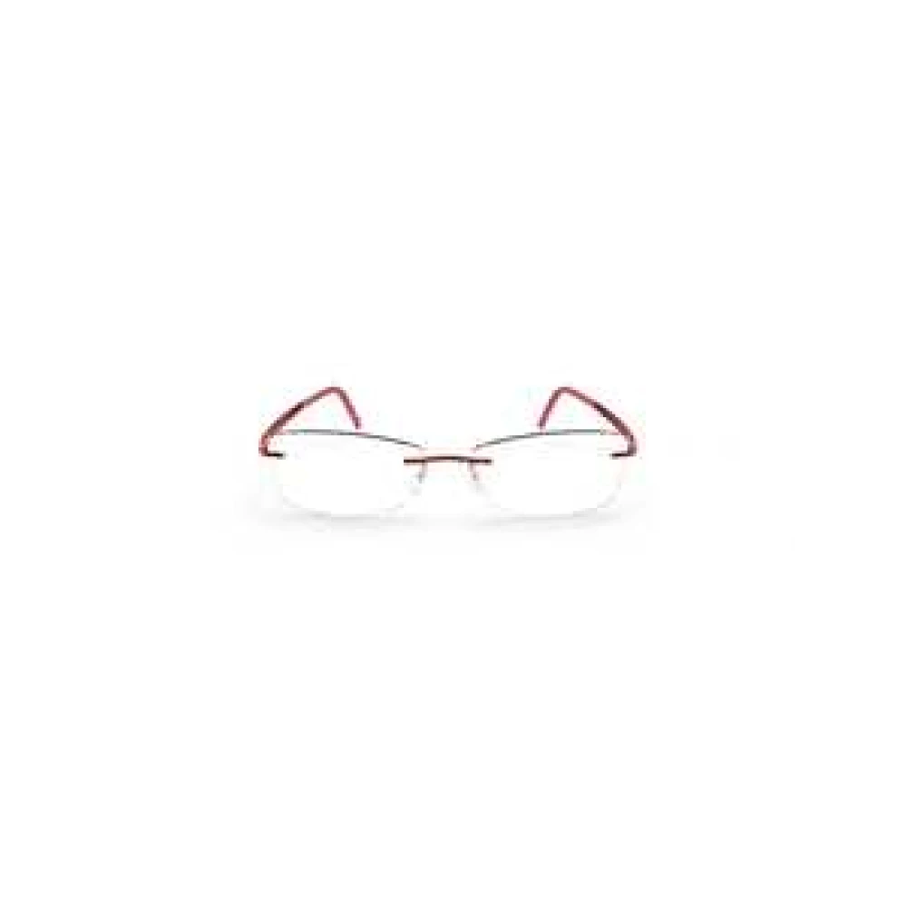 Silhouette Stijlvolle Brilmontuur Pink Unisex