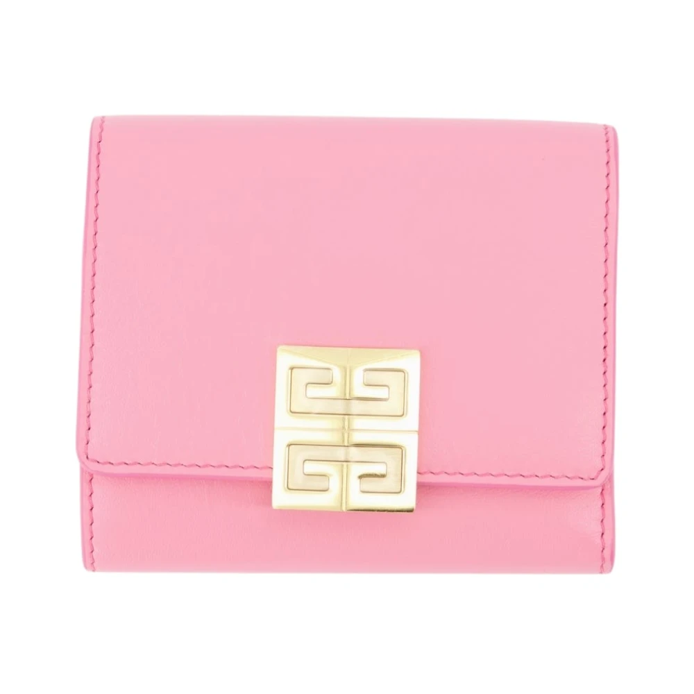 Givenchy Läderplånbok med Magnetisk Stängning Pink, Dam