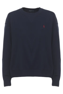 Cotton Fleece Crewneck Sweatshirt