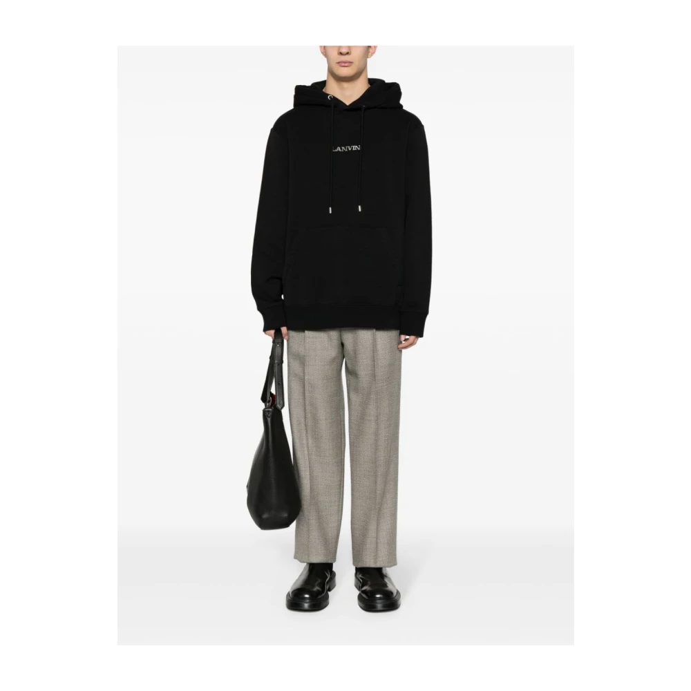 Lanvin Zwarte Sweater Collectie Black Heren