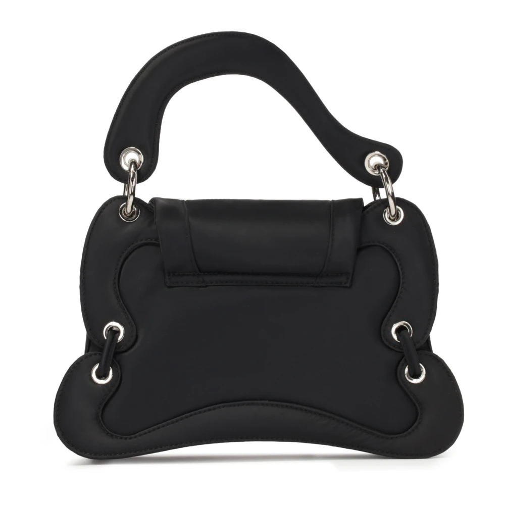 Kazar Studio Zwarte handtas met onregelmatige vorm Black Dames