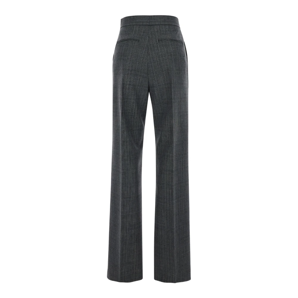 Msgm Grijze Broek Pantalone Pants Gray Dames