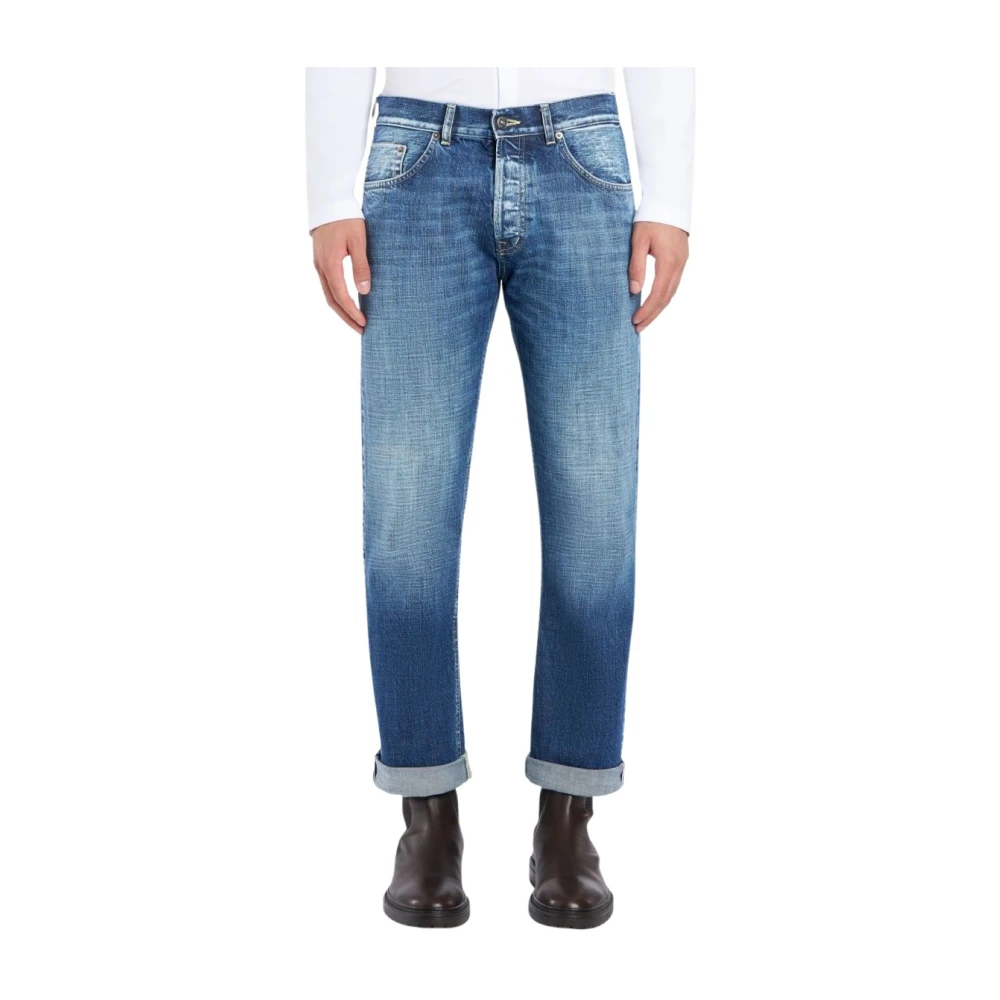 Dondup Uomo Blu Jeans, W32, New,