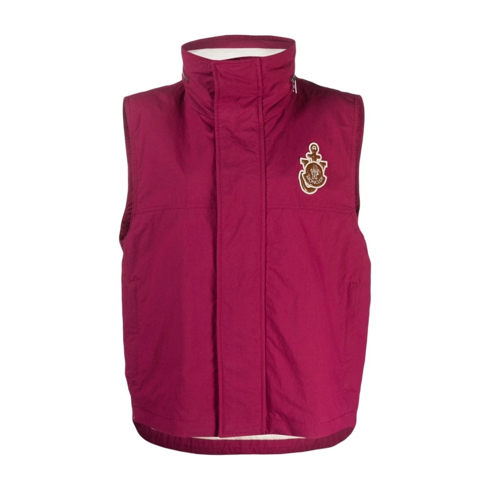Moncler Pink Waistcoats, Female, Xs, Tryfan Vest
