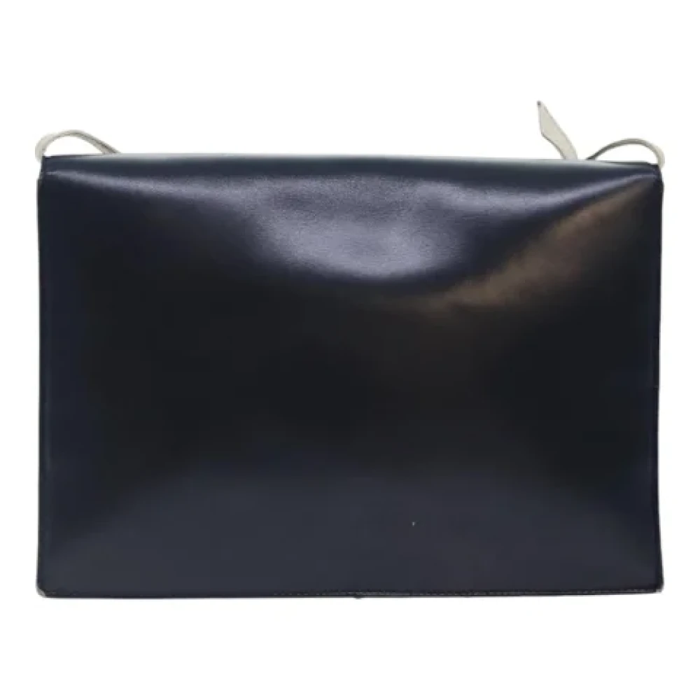 Loewe Pre-owned Leather shoulder-bags Blue Dames