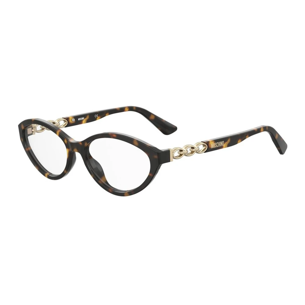 Moschino Bicolor Acetaatmonturen voor vrouwen Multicolor Dames