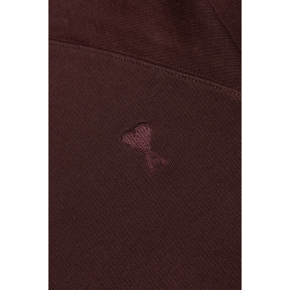 Ami Paris Sweatshirt met logo Red Dames