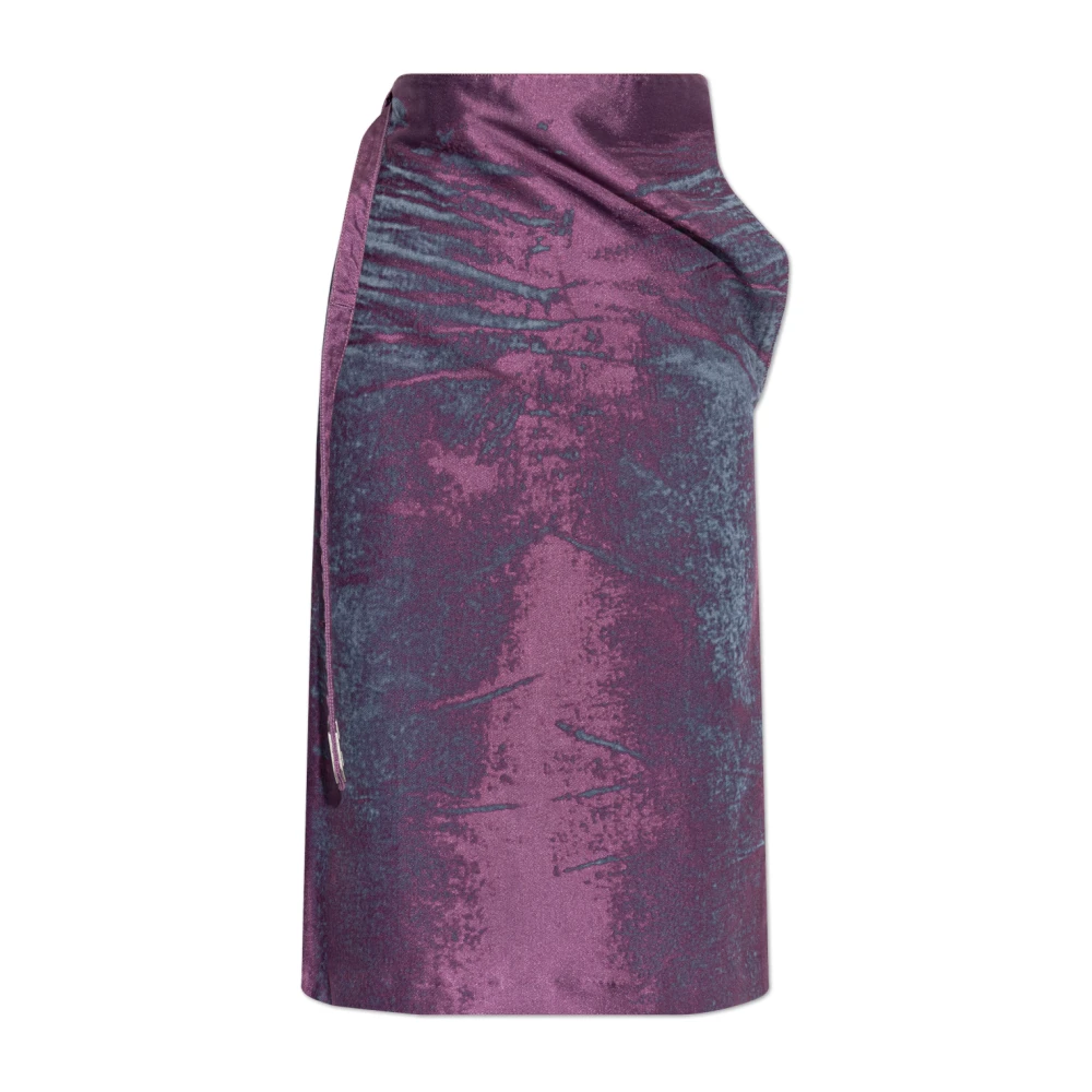 Diesel Mujer Morado - De-Sira-Fsi Skirt - Skirts - Púrpura - W28