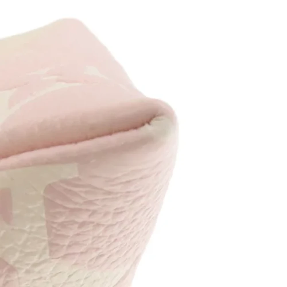 Louis Vuitton Vintage Pre-owned Canvas clutches Pink Dames