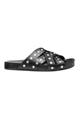 sneakers-sandale-plate-noire