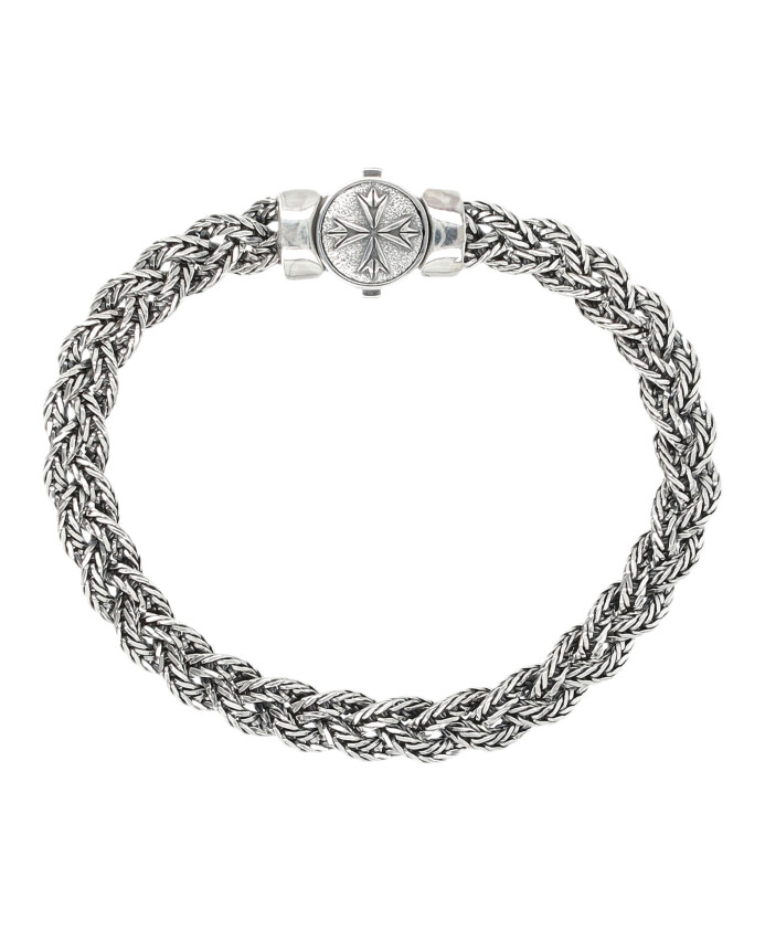 bracelet-tresse-en-argent-avec-decoupe-en-diamant