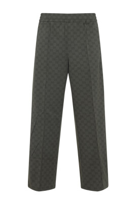 green-jersey-jacquard-wide-leg-pants