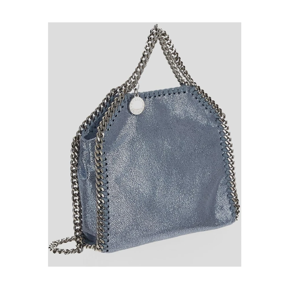 Stella Mccartney Kleine Tote Tas van Kunstleer Blue Dames