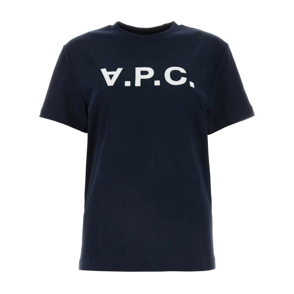 A.p.c. Donna Blu T-Shirt Standard Grand Vpc