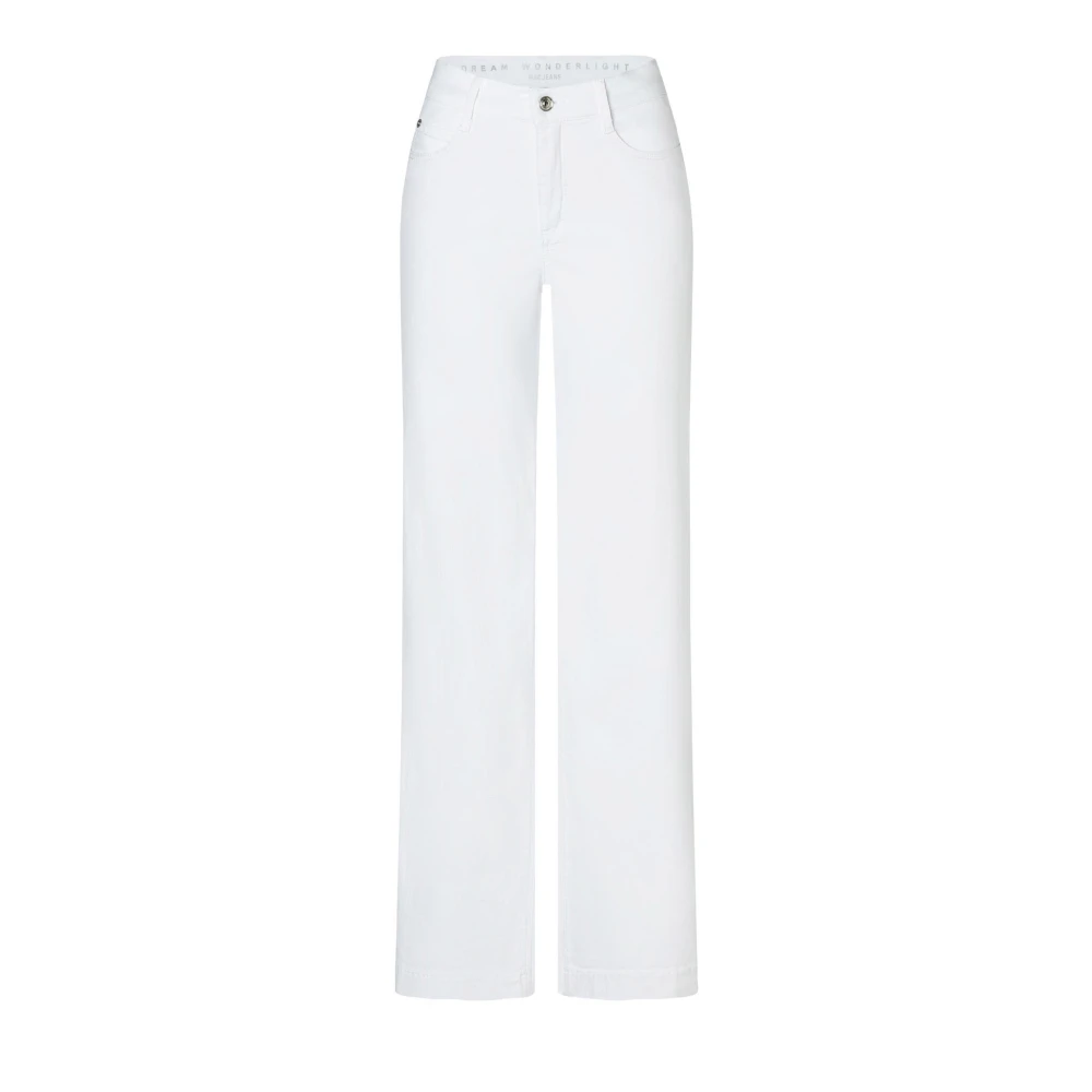 MAC Straight Jeans White Dames