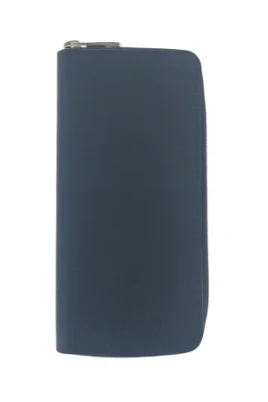 Pre-owned Zippy Wallet Vertical Taurillon Lång Plånbok