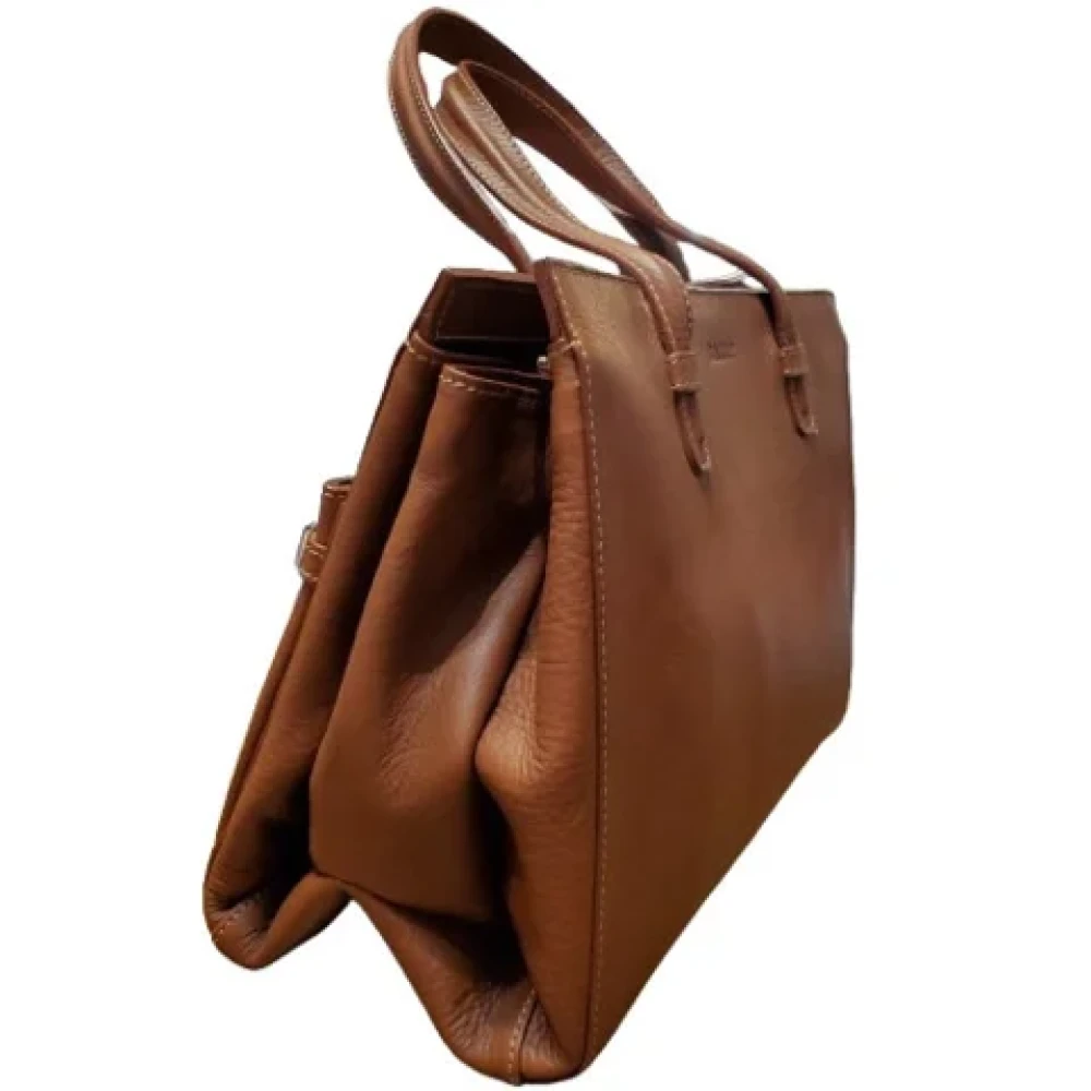 Bally Pre-owned Leather handbags Brown Dames