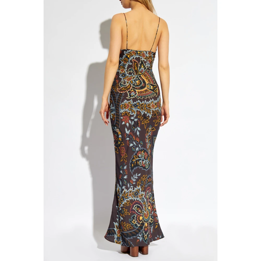 ETRO Jurk met Bandjes Multicolor Dames