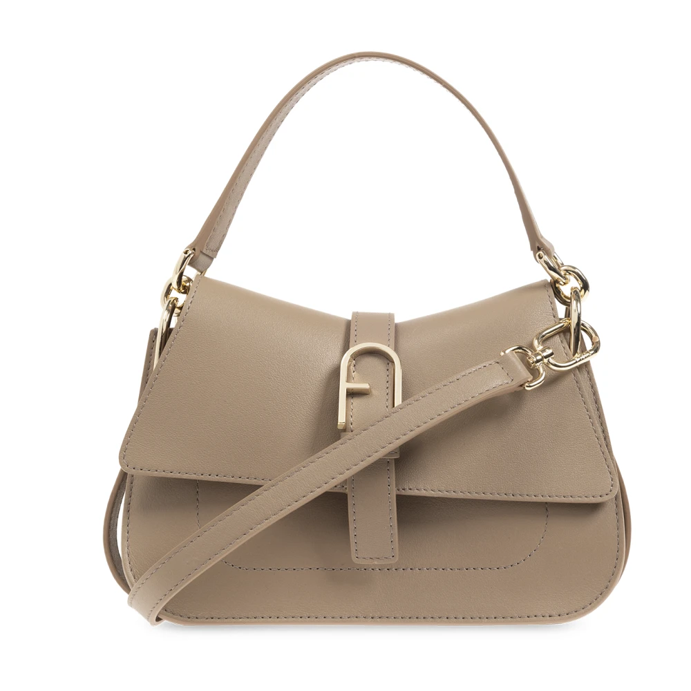 Furla Bolso Bandolera Mini Flow Bags Mujer Marrón 