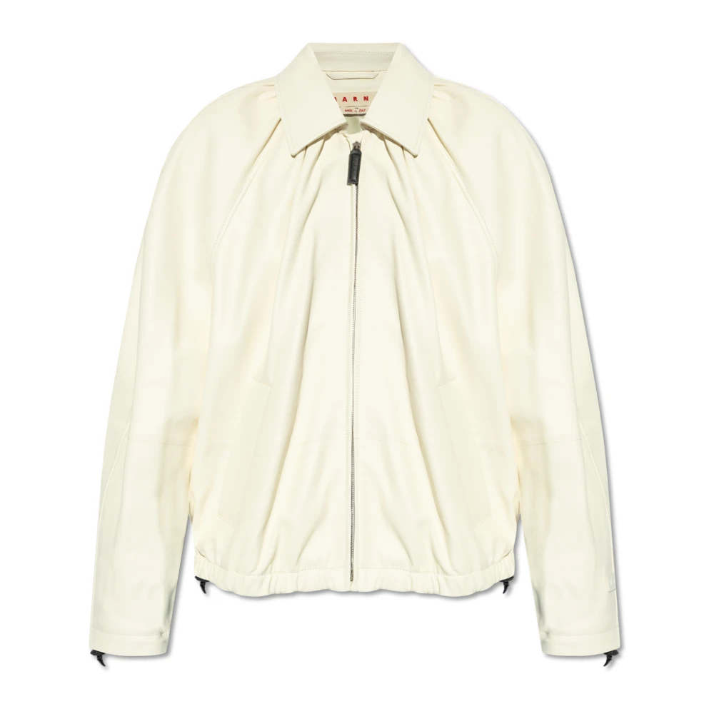 Jackets > Leather Jackets - - Marni - Modalova