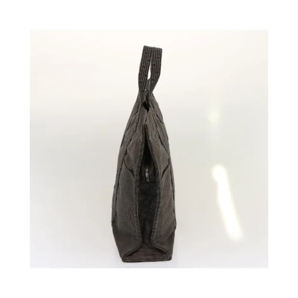 Hermès Vintage Pre-owned Cotton handbags Gray Dames