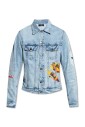 veste-bleue-en-coton-avec-imprime-multicolore