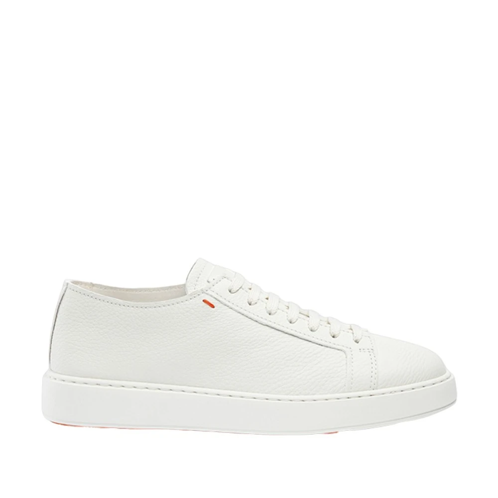 Santoni Biking sneakers med snörning White, Herr