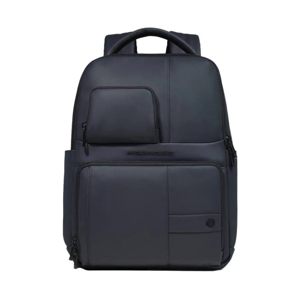 Piquadro Blå Vattentålig Laptopryggsäck 14"