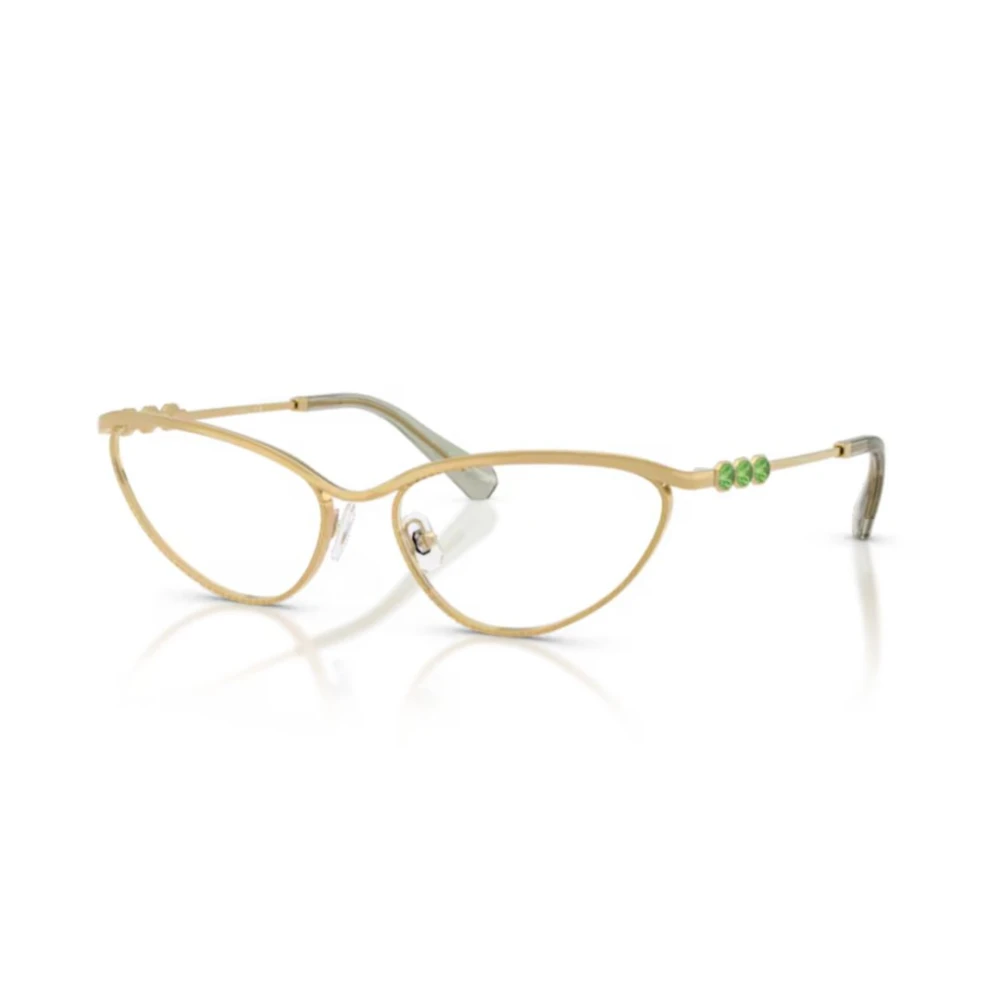 Swarovski Unisex Yellow Glasses, 59 Mm, 1027 Cat Eye Frame