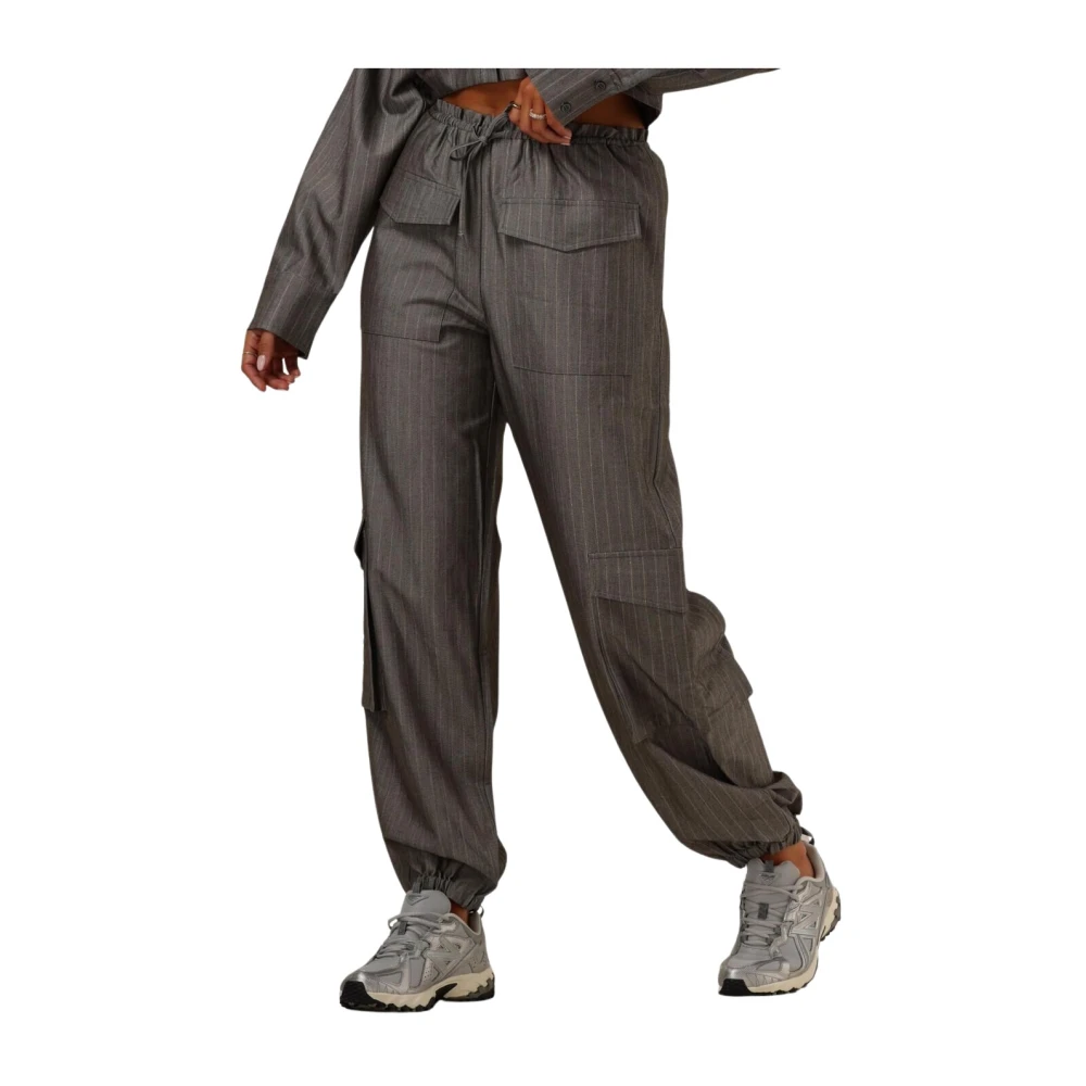 Refined Department Grijze Vikki Broek Gray Dames