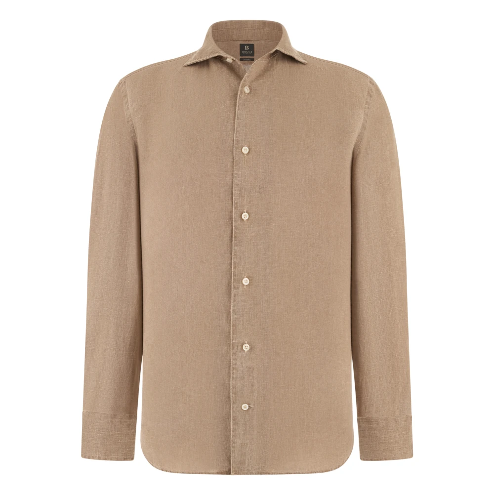 Boggi Milano Hombre Beige Camisas, Talla: 2XL