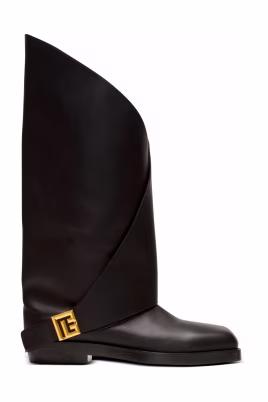 bottes-plates-twist-en-cuir