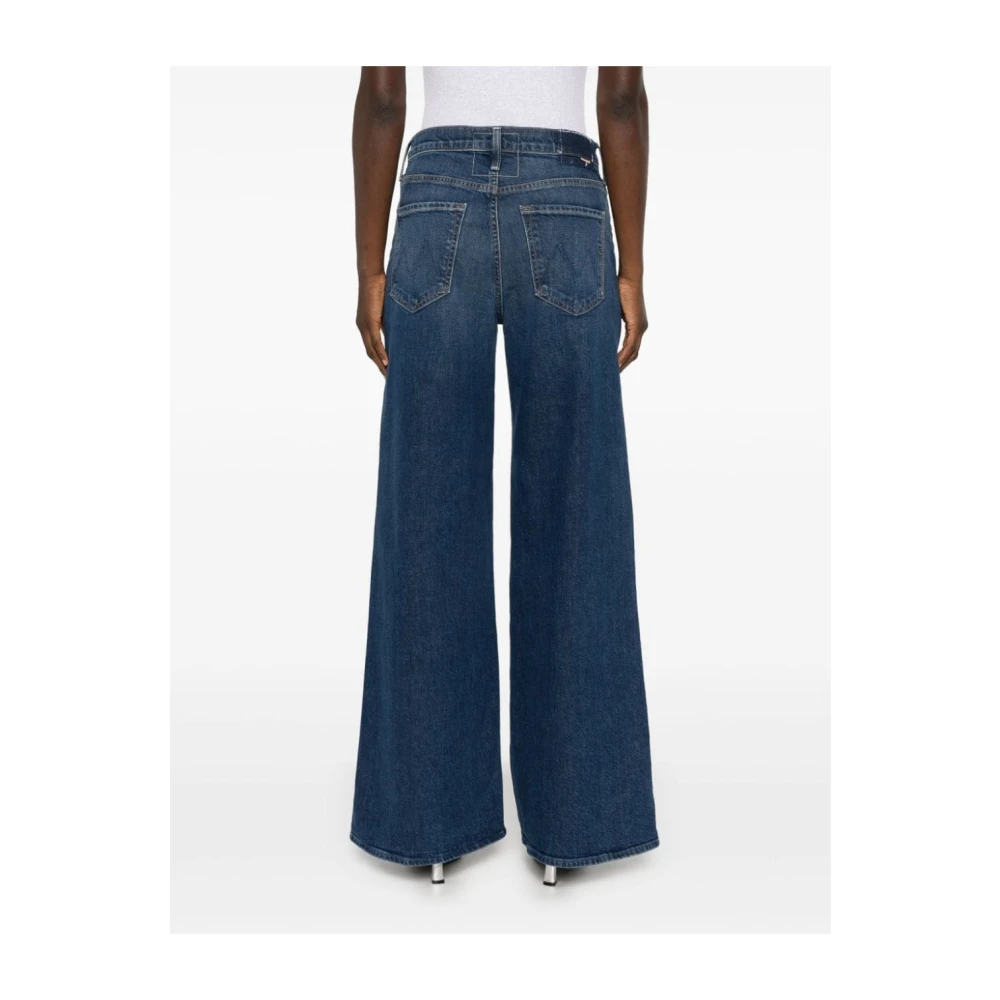 Mother Wijde Pijp Cannonball Jeans Blue Dames